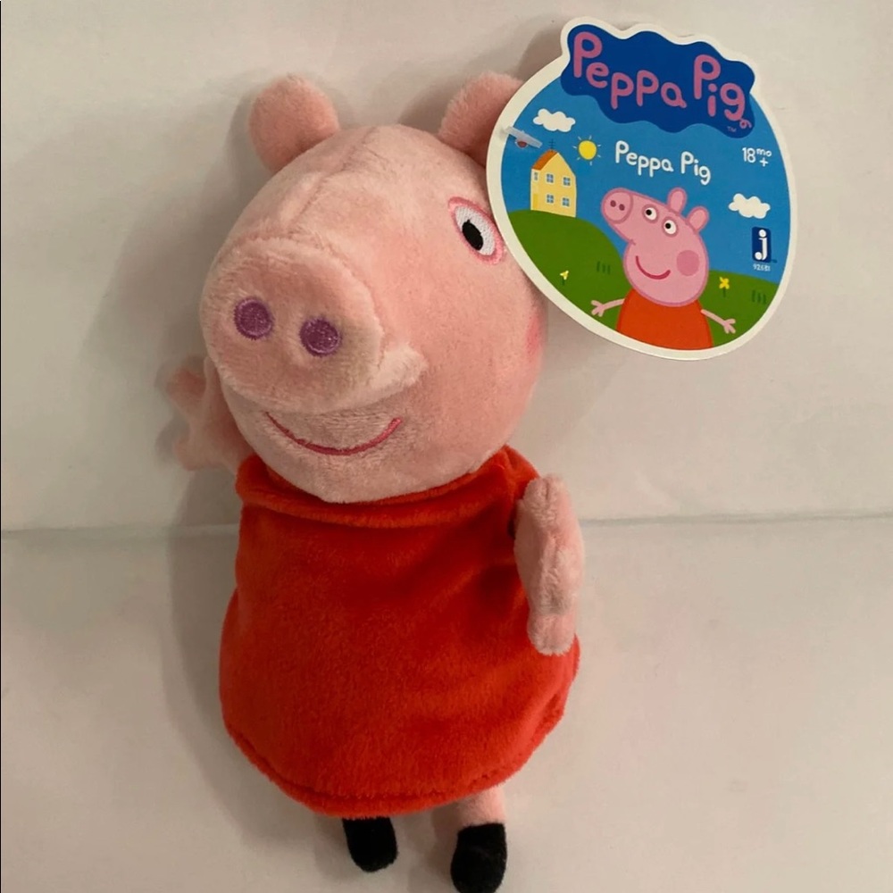 Peppa Pig Small 7” Plush , licensed products!!